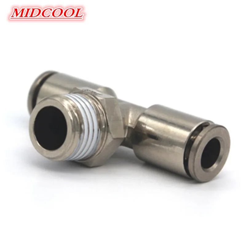 Copper nickel-plated connector Metal One-touch Fittings KQB2T series KQB2T04-M5A