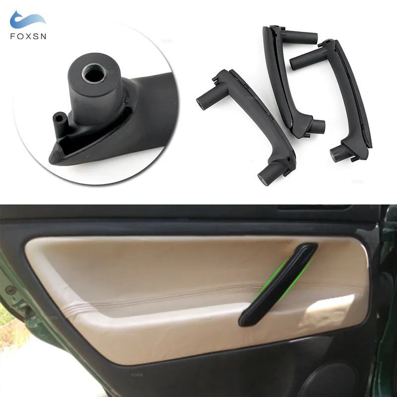 Lhd 6Pcs Auto Accessoires Interieur Deur Pull Handgreep 3B0867180A 3B4867179B L 3B4867180B R Voor Vw Passat B5 1998 1999 - 2005