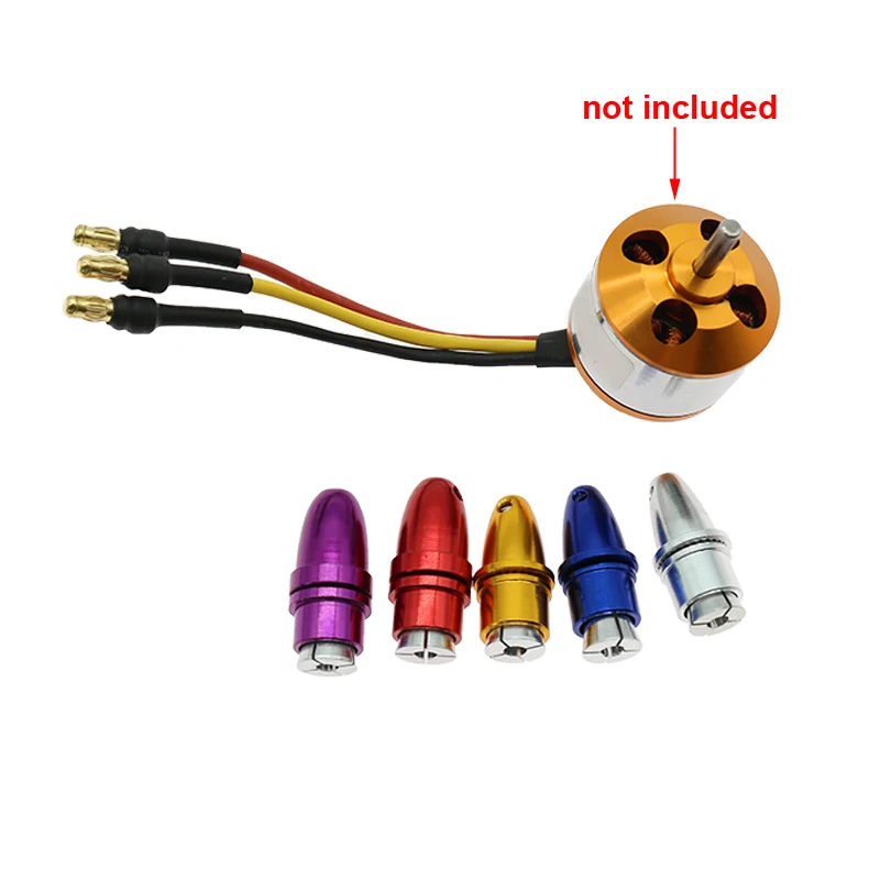 1PCS 2mm/2.3mm/3.17mm/4mm/5mm Bullet Propeller Adapter Holder for Airplane Model Brushless Motor