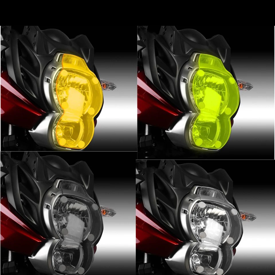 

New motorcycle safety acrylic front lamp cover protection accessories suitable for KAWASAKI VERSYS 650 2010-2014