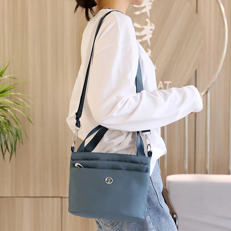 Vento Marea Many Pocket Crossbody Bags For Women 2021 Waterproof Lightness Female Shoulder Bag Satchels Phone Purse And Handbag