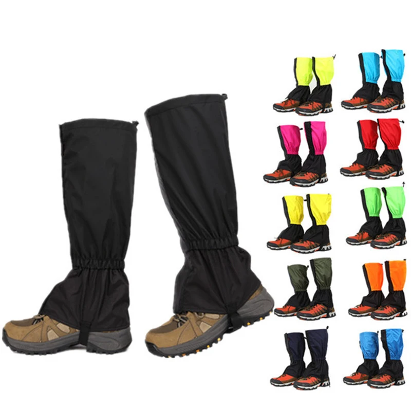 2023 New Leg Gaiter Waterproof Snow Boot Gaiters Anti-Tear Waterproof Oxford Leggings Cover Outdoor Fishing Skiing Hiking 36CM