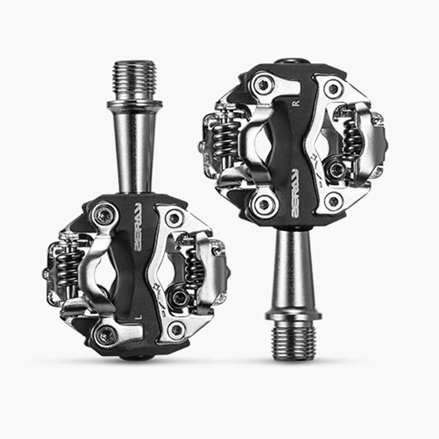 ZERAY MTB Mountainbike Selbstsichernde Pedale Radfahren Klickpedale Aluminiumlegierung SPD CR-MO Pedale MTB Pedale Fahrradpedale
