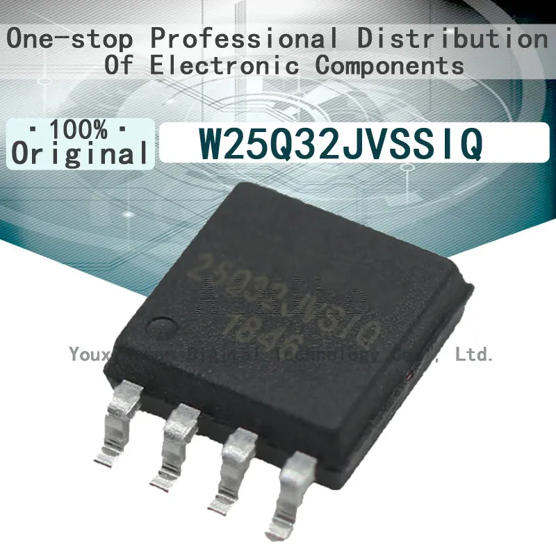 

10/Pcs New Original W25Q32JVSSIQ W25Q64JVSSIQ W25Q128JVSIQ SOP-8 W25Q32 W25Q64 W25Q128 FLASH memory IC chip