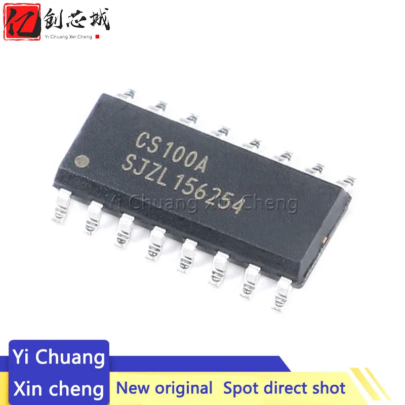 10PCS CS100A Ultrasonic Ranging Chip Replaces HC-SR04 Industrial Wide Voltage 3~5.5V