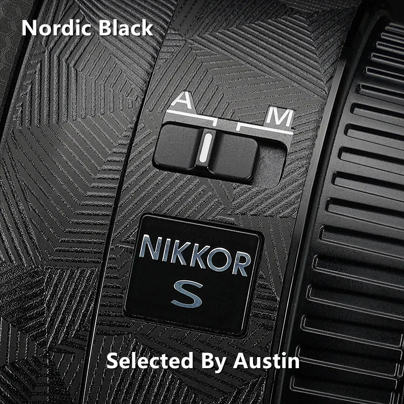 Objektiv Aufkleber Haut Wrap Film Für Nikon Z50 f 1,8 s Aufkleber Anti-scratch Protector Fall