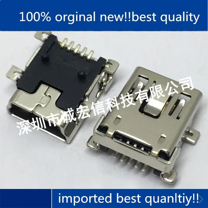 

10pcs 100% orginal new in stock 1734035-2 / USB 2.0MM 5P mini B USB connector