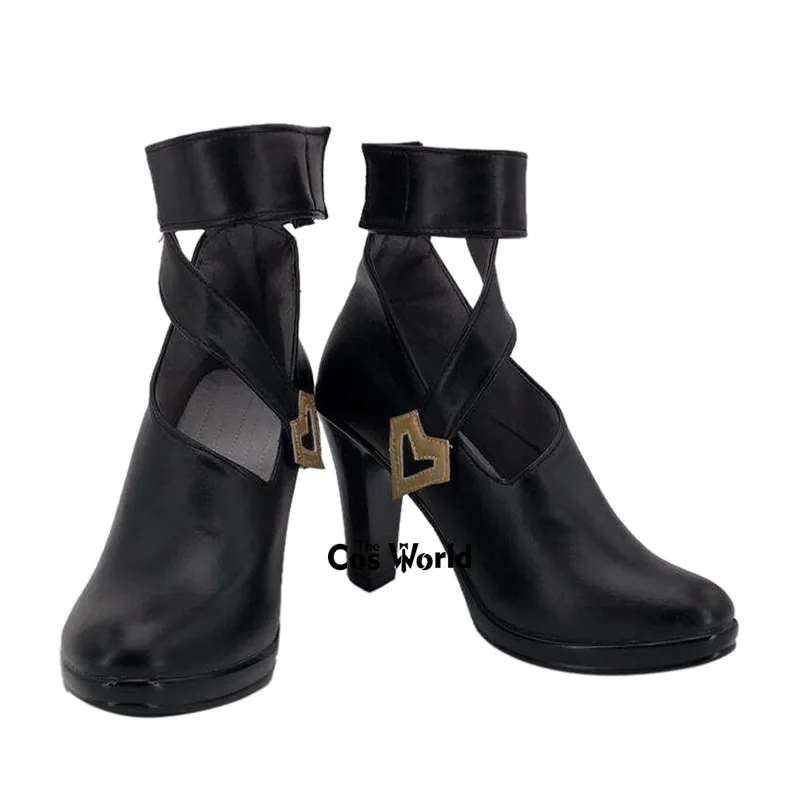 LOL KDA Girl Group Agony's Embrace Evelynn Games Personalizza scarpe cosplay con tacco alto 3 colori