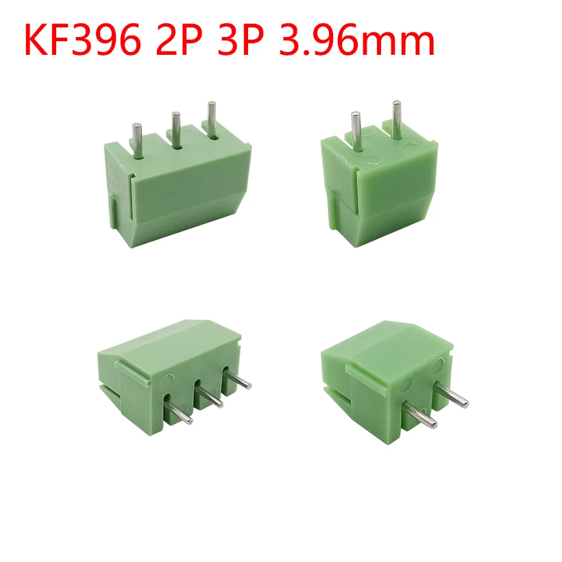 10Pcs KF128 KF129 KF301 KF350 KF396 2PIN 3PIN 2.54mm/3.5mm/3.96mm/5mm/5.08mm PCB Screw Terminal Block Splice Connector