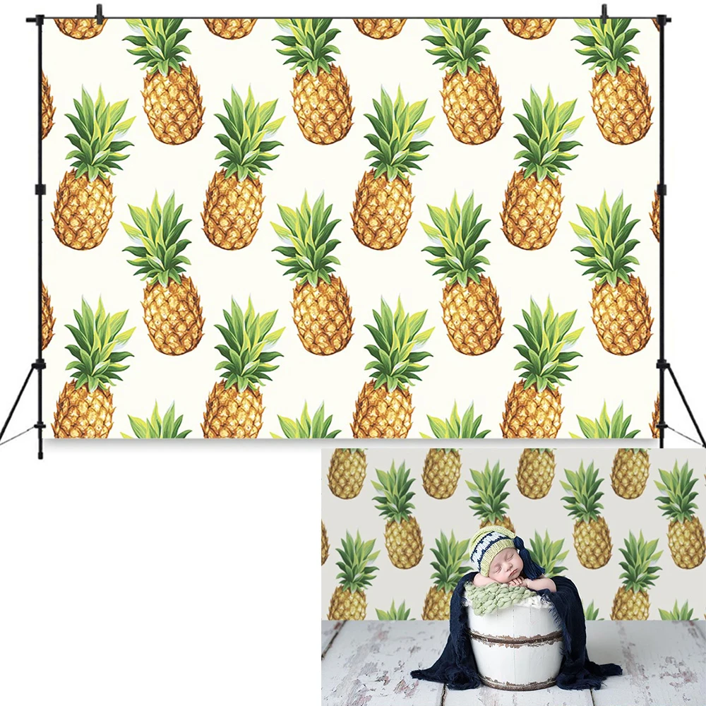 과일 테마 아이 사진 배경 레몬 수박 생일 딸기 케이크 스매시, 아기 어린이 초상화 사진 스튜디오 배경
