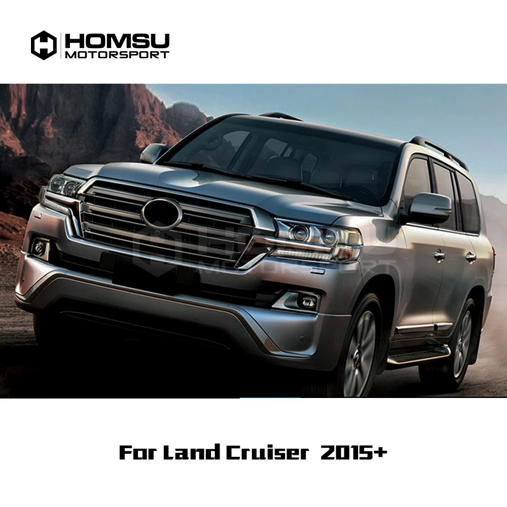 

Комплект VX Style, передний и задний спойлер для Land Cruiser to VX Style 2015 + Защита бампера для автомобиля, передний бампер