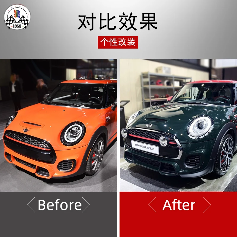 Brand New PC Material Front and Rear Splitter PDC and Without PDC for mini cooper F55 F56 F57 JCW only