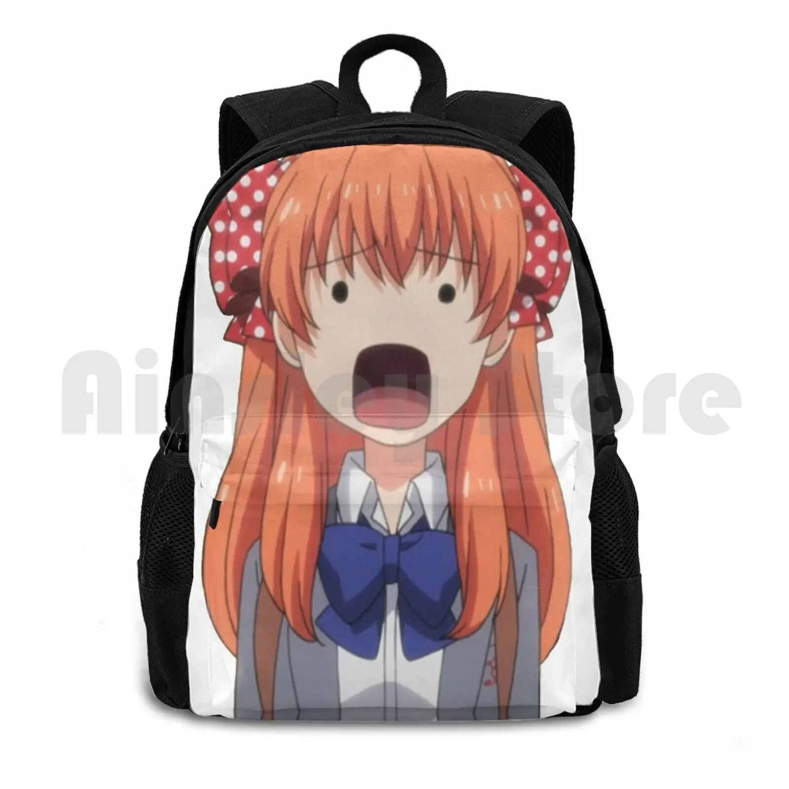 Chiyo Surprised Outdoor Hiking Backpack Riding Climbing Sports Bag Chiyo Gekkan Shoujo Nozaki Kun Monthly Girls Nozaki Kun