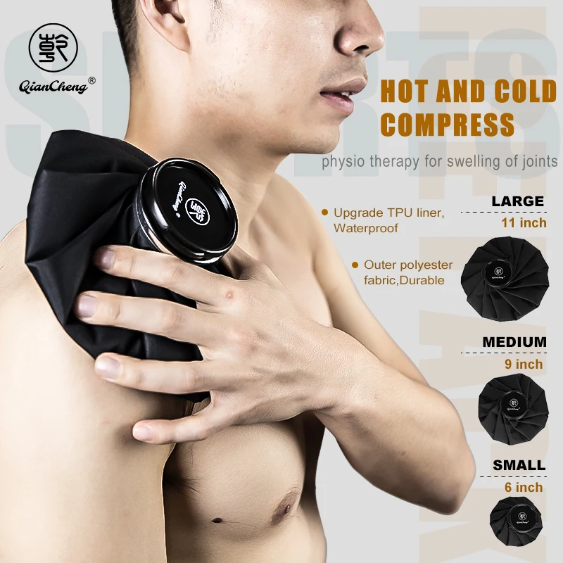 

Qiancheng Hot cold compress Ice Packs Medical Reusable Sport Injury Muscle Ache Relief Pain Rehabilitation Physiotherapy Ice Bag