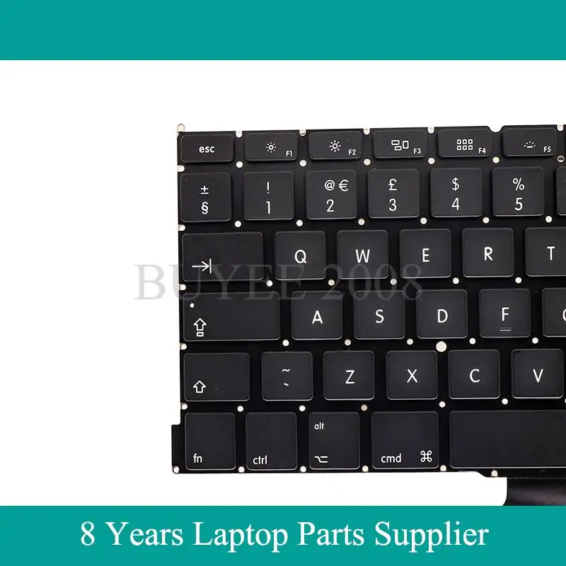 Laptop US UK A1502 Keyboard 2013 2014 2015 For Macbook Pro Retina A1502 German Spanish Russian Azerty Keyboard Tested Working