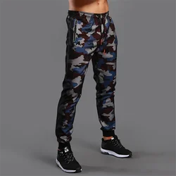 Pantalones de camuflaje para hombre, mallas deportivas para correr, gimnasio, culturismo, 2023