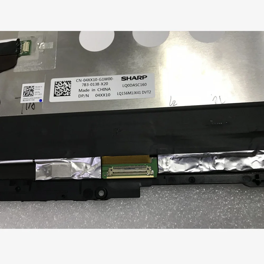 Pantalla táctil LCD de 15,6 pulgadas para Dell XPS 15 9575, 2 en 1, P73F, P73F001, DP/N: 04XX10, LQ156M1JX41, FHD 1920x1080