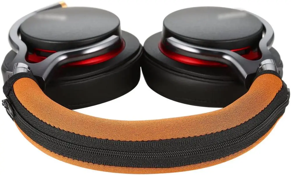 Cubierta de diadema MDR, Protector de banda para la cabeza de repuesto Sony con cremallera [Fácil instalación] para Sony MDR - 1R, 1RNC, 1RBT,