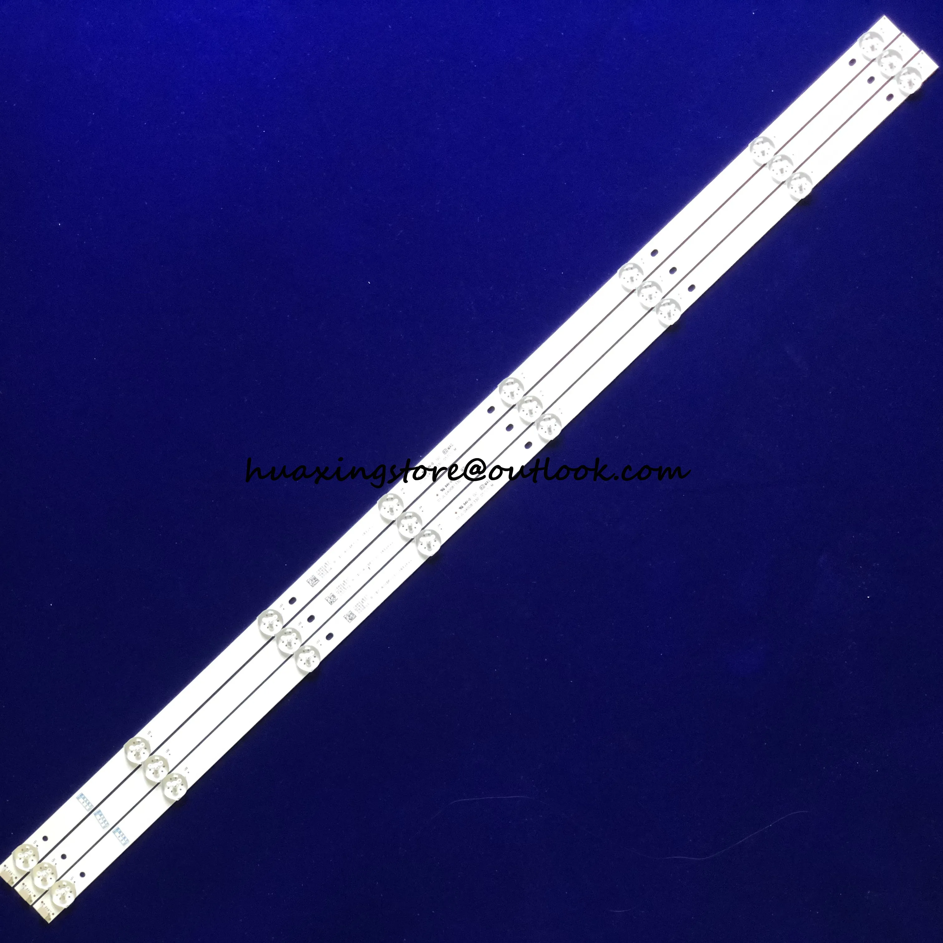 1set=3pcs 3v 780mm LED Backlight strip 8 lamp For 39 40 inch TV LED39K1800 01.JL.D40081330-057CS-M 17AK2A30 CN430MS9240