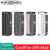 Original Innokin Coolfire Z80 Mod 80W Box Mod Vape Support Zenith II Tank E Cigarette 510 Thread Type-C 18650 Mod