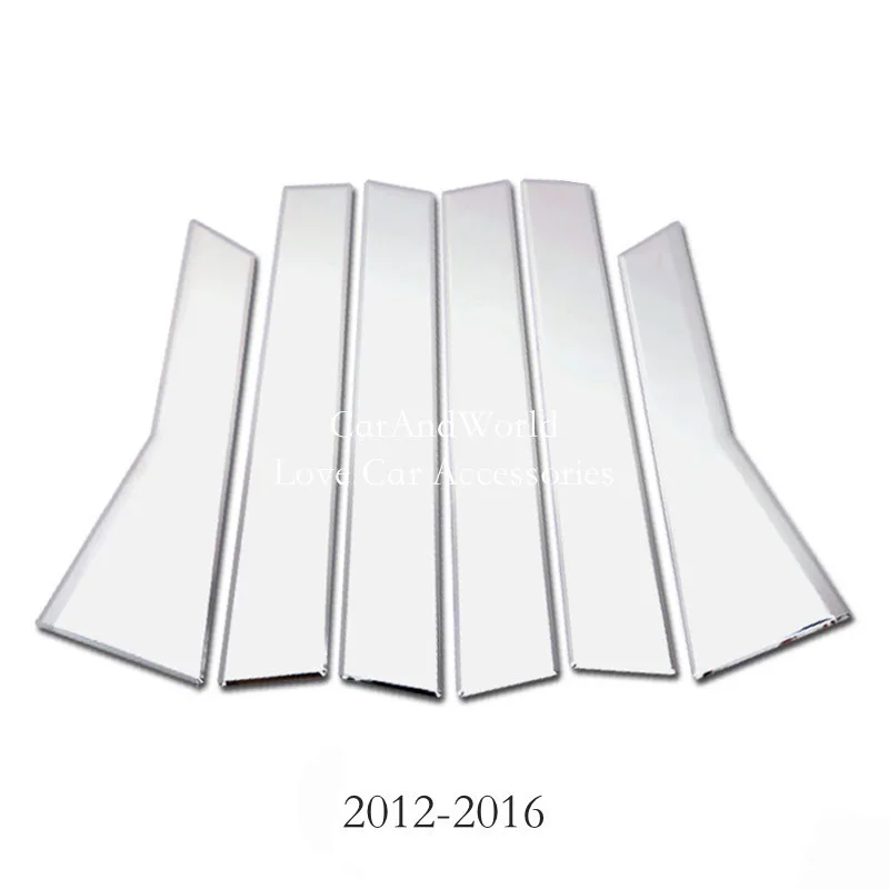 

Для Honda CRV CR-V аксессуары 2007-2011 2012-2016 17-22 оконные колонны из нержавеющей стали, накладки на центральные стойки, украшение автомобиля