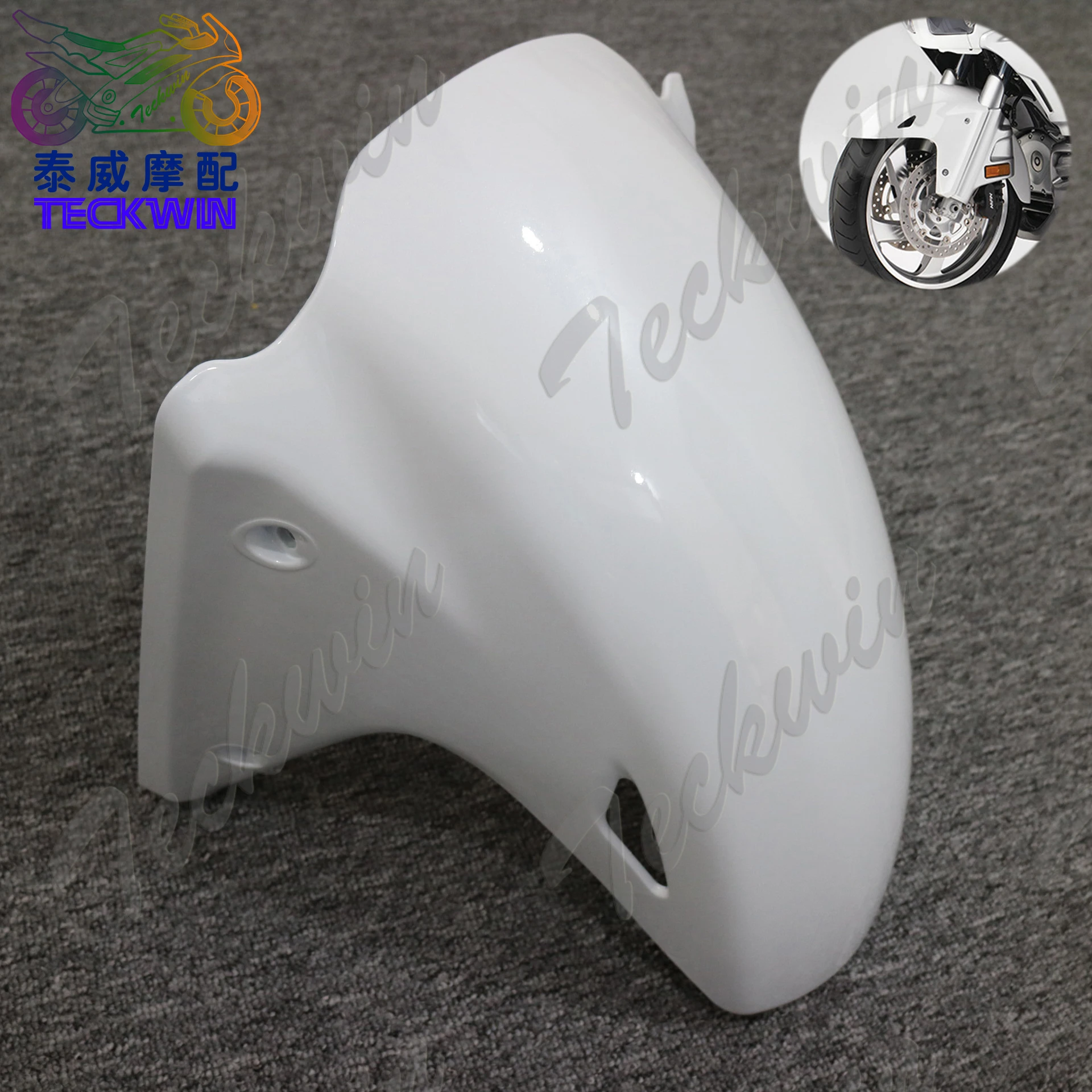 

Unpainted Motorcycle Part Front Fender Wheel Cover Fairing For Goldwing 1800 GL1800 2001-2017 02 03 04 05 06 07