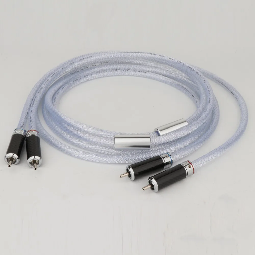 

Nordost Valhalla OCC Silver Plated Audiophile RCA Interconnect Cable HIFI Audio Extension HIFI RCA to RCA Phono Cable