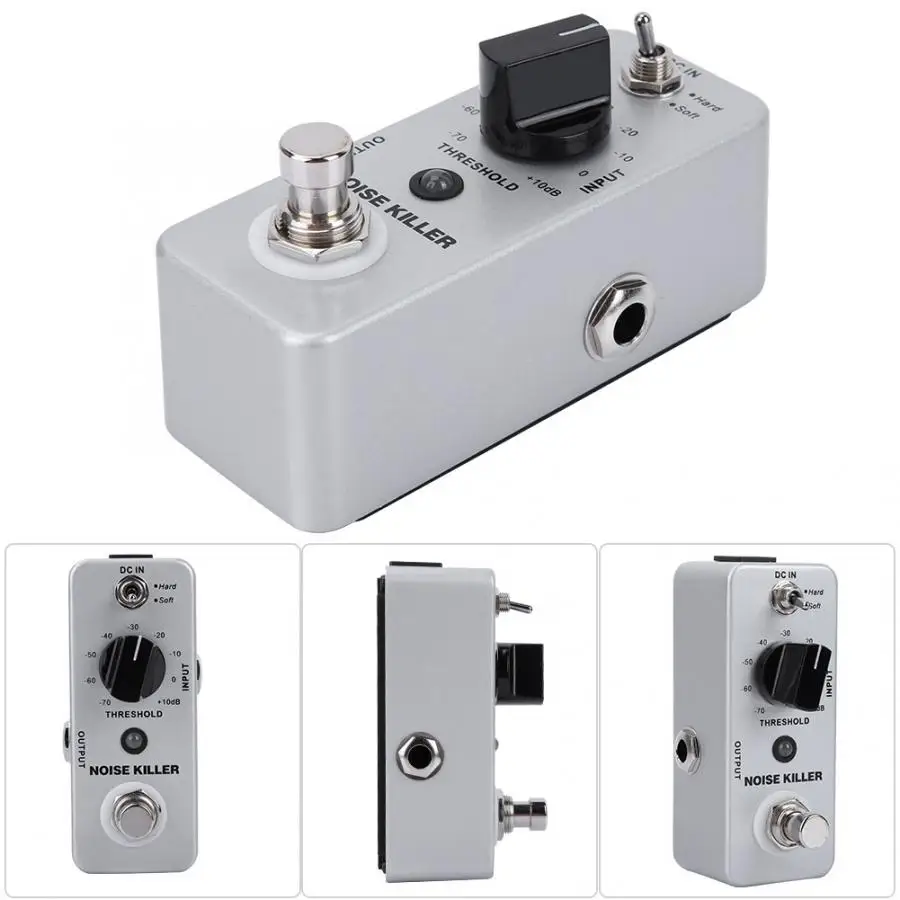 MOOER NOISE KILLER Noise Reduction Guitar Pedal 2 Working Modes True Bypass Metal Guitar Accessories Noisegate Effect Pedal