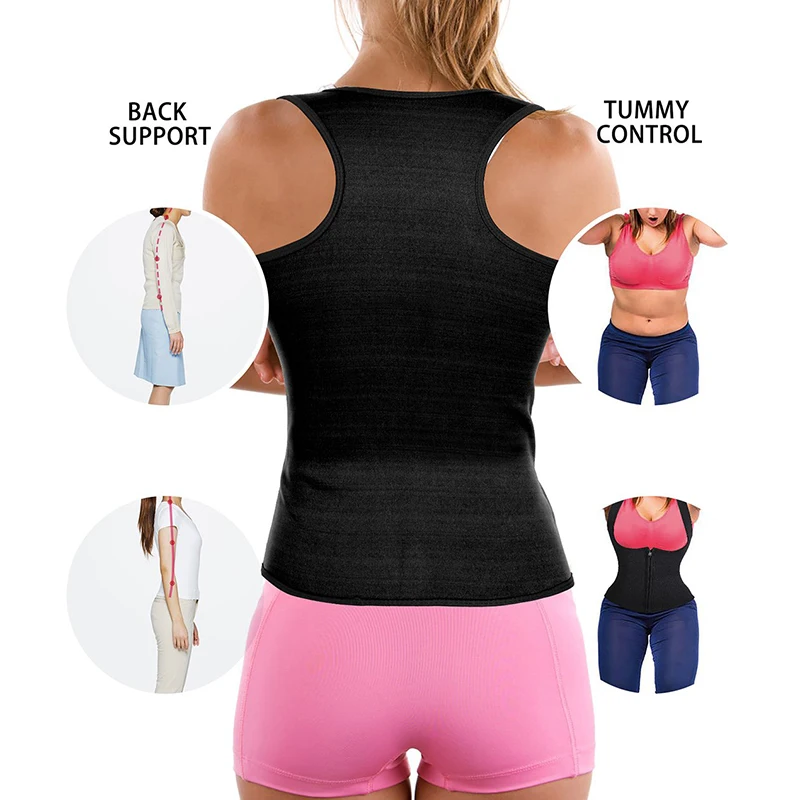 Postpartum Waist Trainer Belly Belt Fat Burning Weight Loss Workout Corset Women Sweat Body Slimming Vest Neoprene Body Shaper