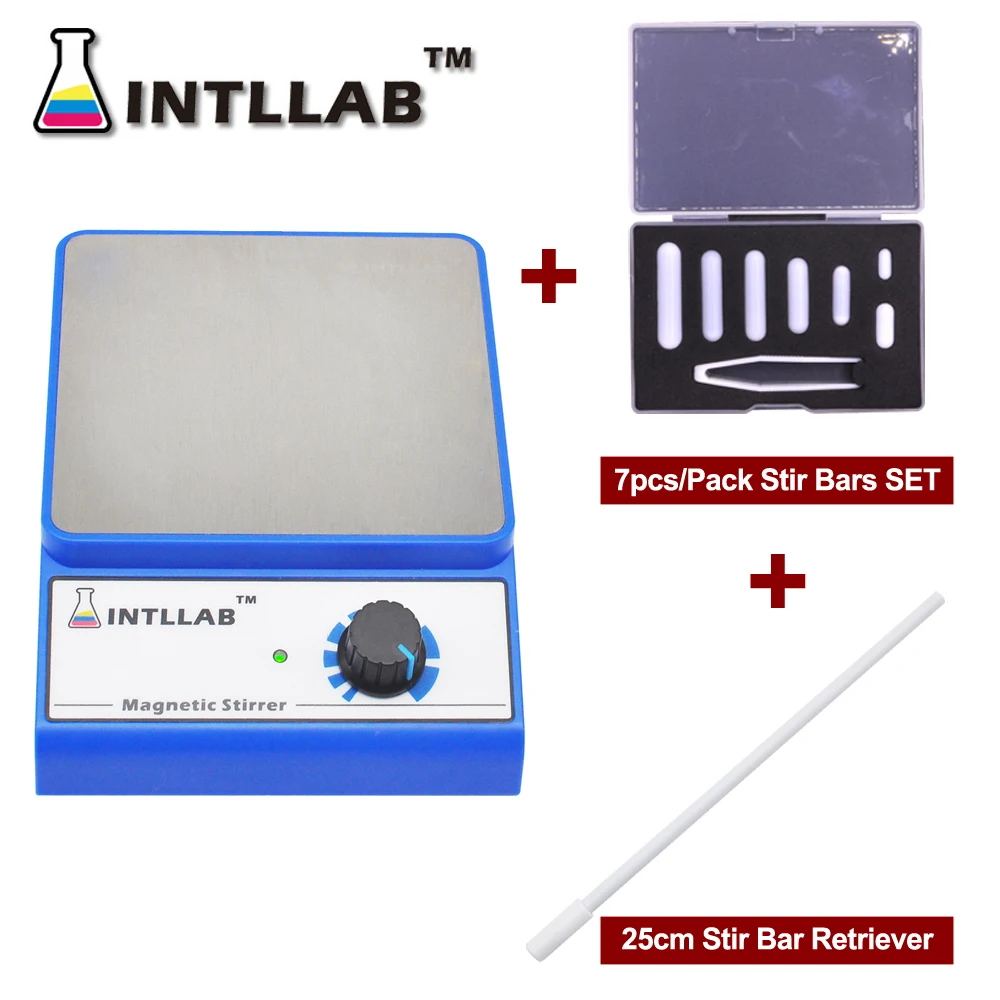 Laboratory Magnetic Stirrer Mixer With Stir Bar 3000 rpm AC 100-240V 3000mL