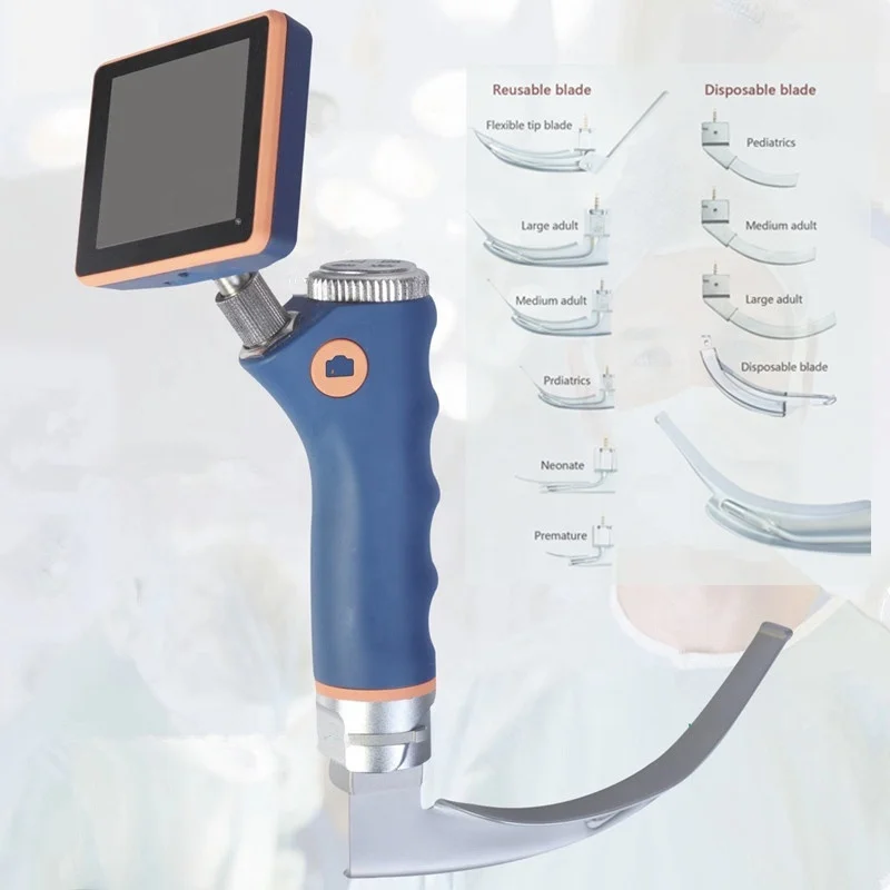 

High Quality Reusable Blade Resolution Anti-fog Video Laryngoscope