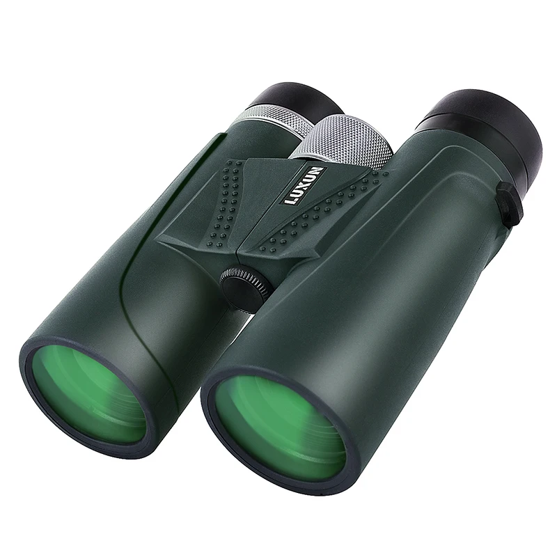 Luxun 12x42 High Maginification Zoom Binocular HD Powerful Optical Telescope Large Eyepiece for Outdoor Hunting Birdwatching