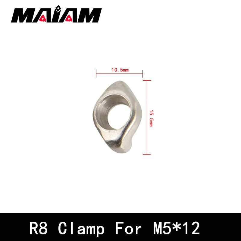 R4/R5/R6/R8 fresa asta EMR serie morsetto per M3 M3.5 M4 M5 vite Incisione CNC strumento strumento tornio asta di estrusione accessori