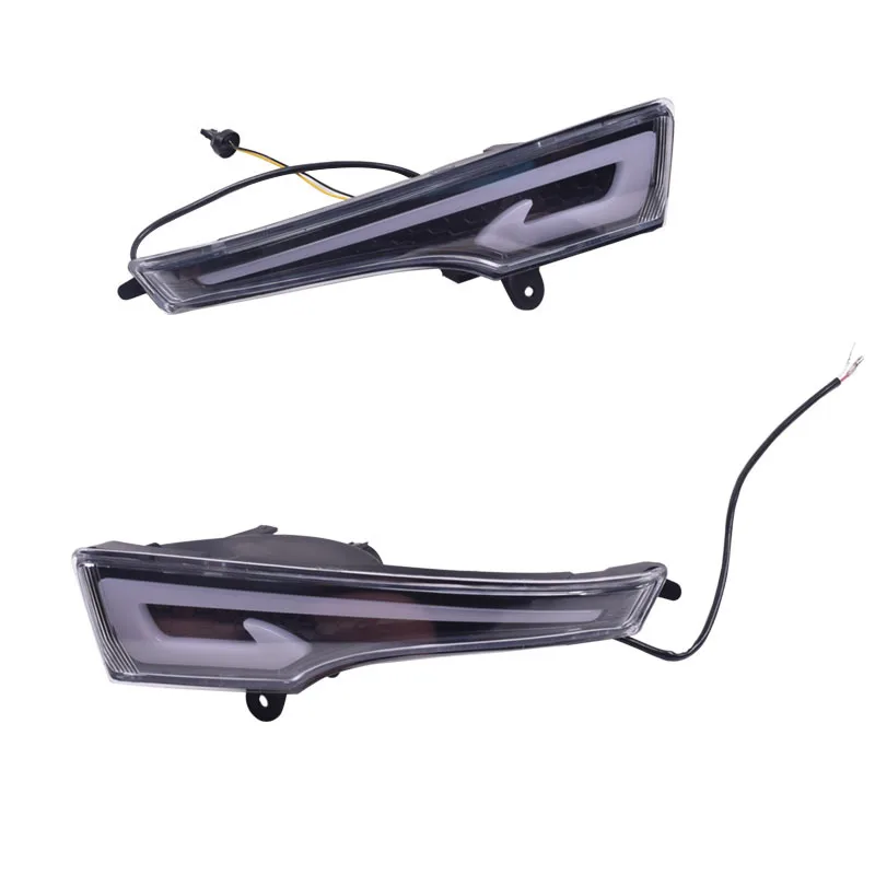 1Pair Car LED DRL Daytime Running Lights for Nissan Altima Teana 2013 2014 2015 Lamp Bumper Fog light Lamp cover Styling Driving