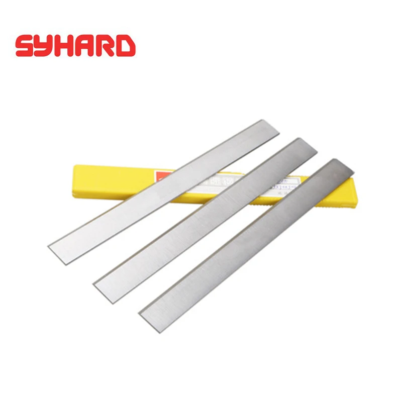 

4pcs/lot Thickness 6.0mm HSS lathe tool bit wood planer cutter of woodwork machine parts length 200/300mm