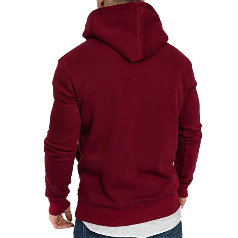 Fgkks einfarbige Herren Hoodies Sweatshirt Langarm Frühling Herbst Junge lässig Top Bluse Mode Sweatshirts Hoodies männlich