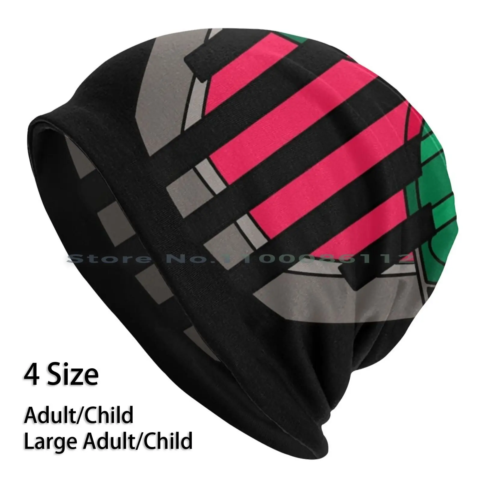 Community Heroes-Decade Beanies Knit Hat Kamen Rider Decade Kadoya Tsukasa Brimless Knitted Hat Skullcap Gift Casual Creative