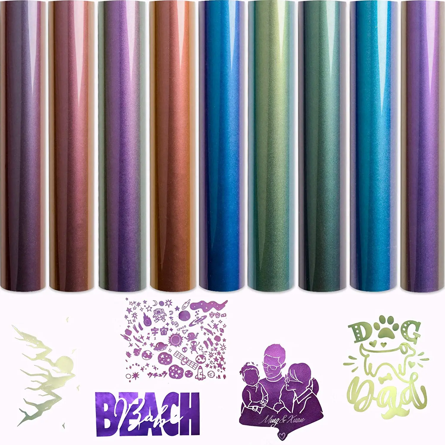 VINYL  Chameleon Heat Transfer Vinyl 12