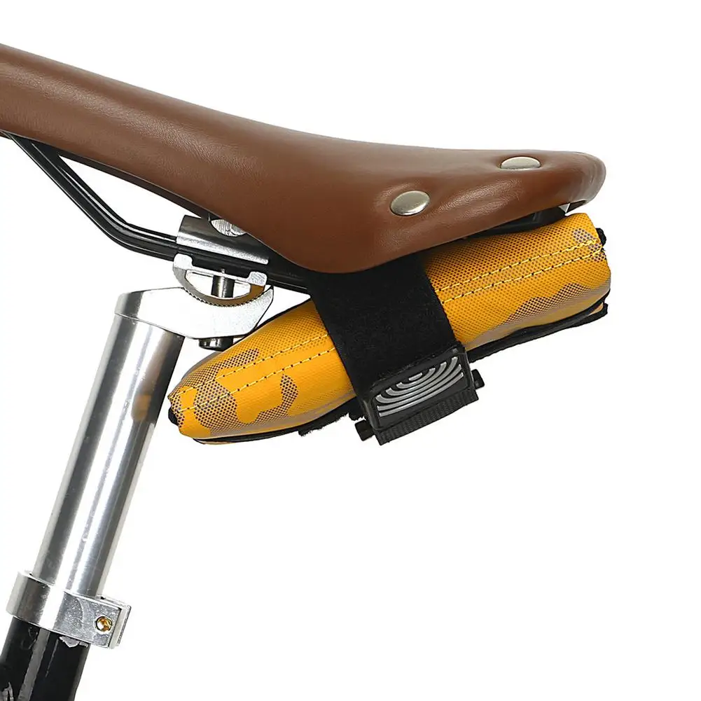 Bicycle Saddle Bag Mini Bike Seatpost Tail Bag MTB Road Bike Foldable Storage Rear Bag Tool Packbag For Cycling Bike Accessories