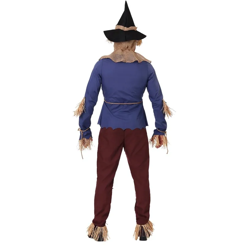 The Wizard Of Oz Pumpkin Patch Scarecrow Cospaly Costume Halloween Carnival Party Horror Ghosts Clown Fancy Dress