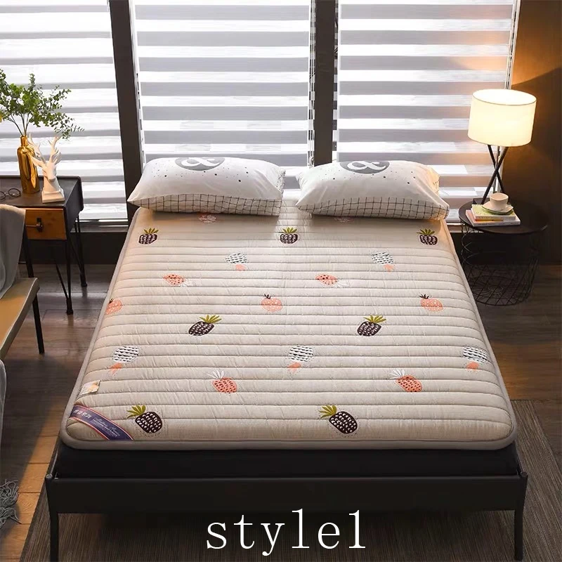 Comfortable Soft Fold Tatami Mattress student dormitory Mattress Topper Tatami Thick Warm Cotton Mattress twin queen king size