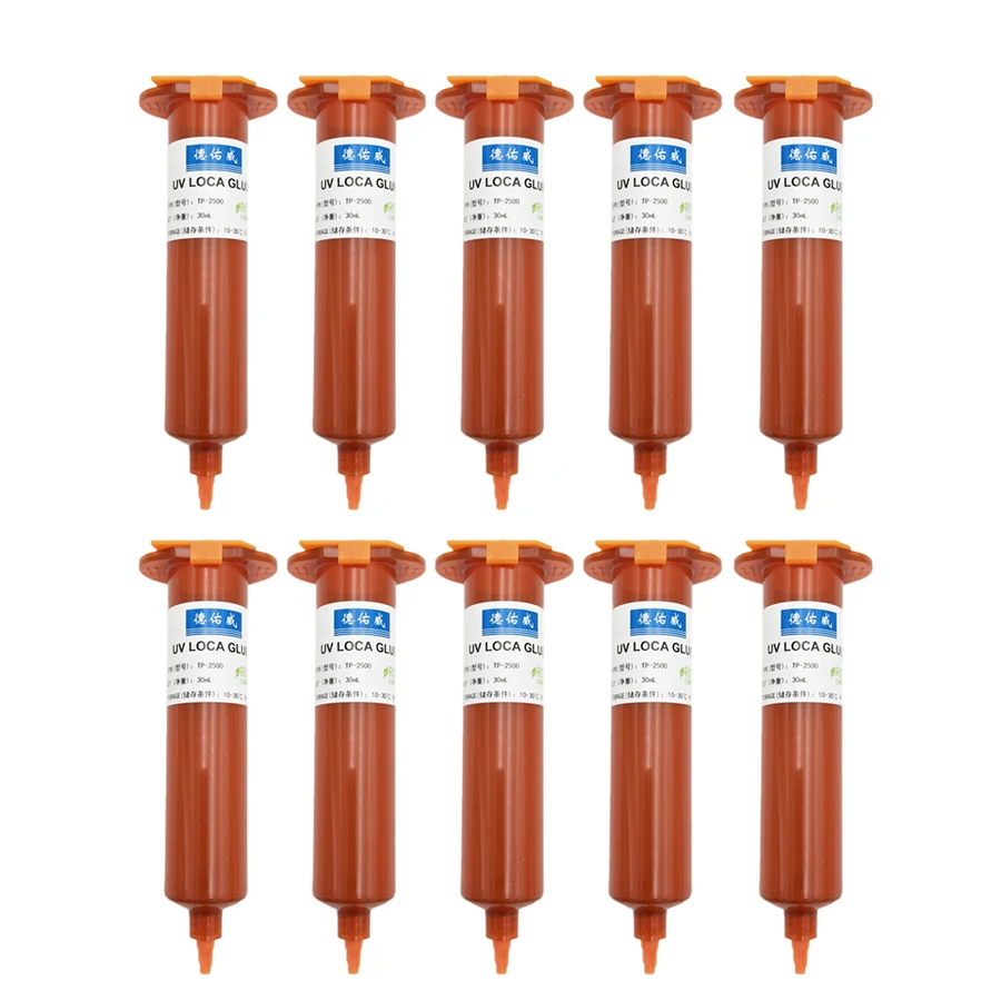30ml Liquid Ottico Trasparente Adesivo di Riparazione Del Telefono Mobile Dello Schermo Attaccare Trasparente Uv LOCA Colla Per Samsung Galaxy Iphone