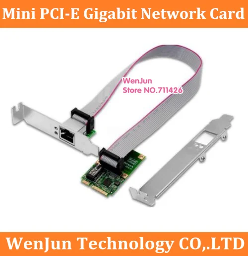 

Высококачественная Mini PCI-E gigabit сетевая карта, десктопная гигабитная Проводная сетевая карта 1000M, мягкая маршрутизация