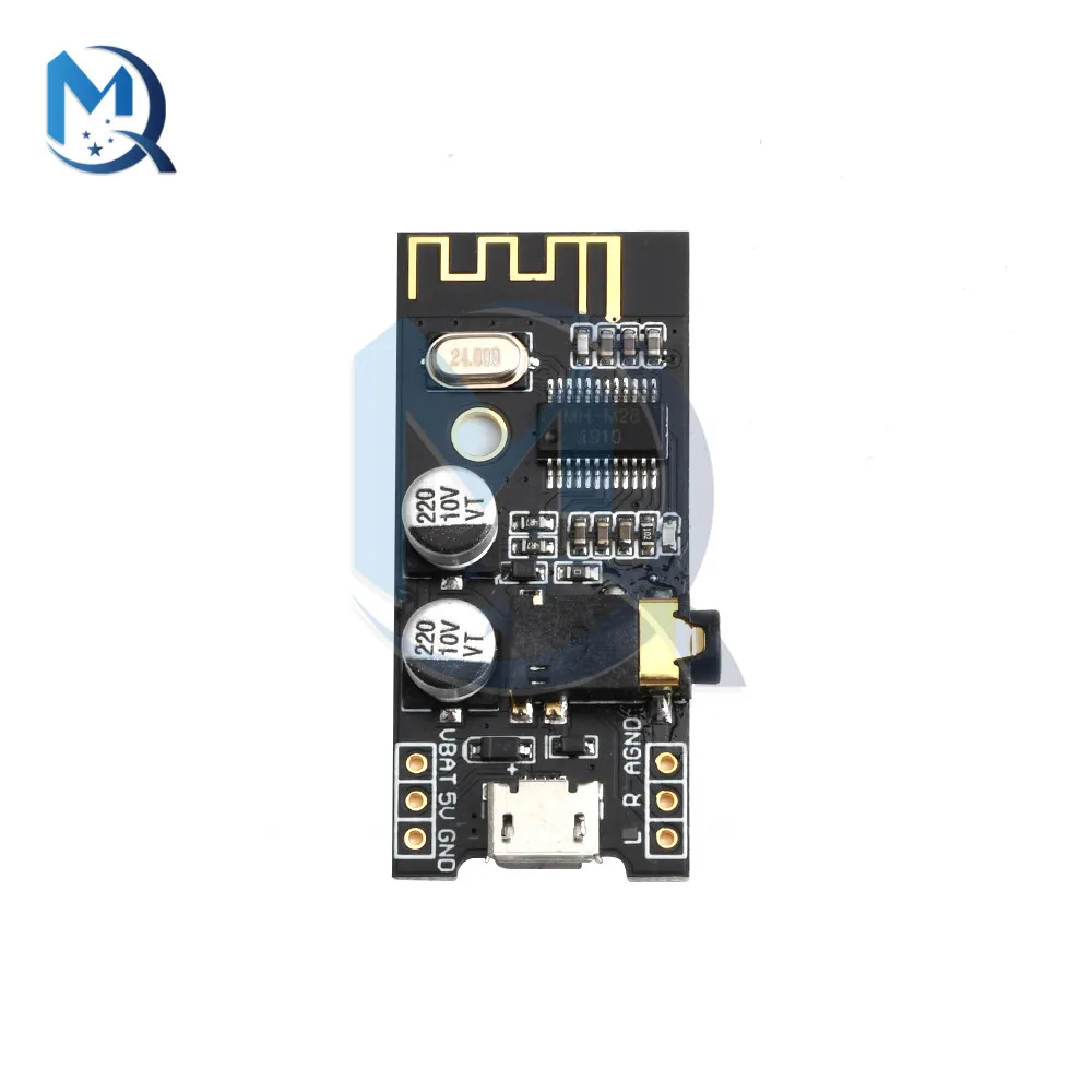 MH-MX28 Draadloze Bluetooth Audio-ontvanger Module Low-Power Hoofdtelefoonuitgang MP3 Lossless Decoder Kit HiFi Stereo Luidspreker MX28