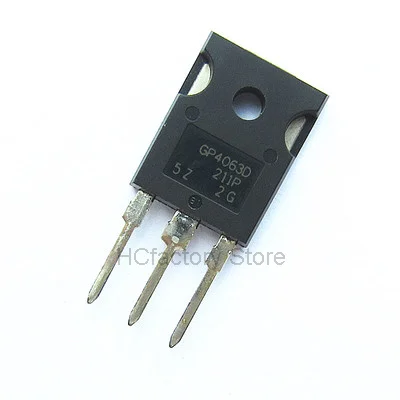 Lista de distribución one-stop, 10 piezas/lpt IRGP4063D IRGP4063DPBF GP4063D IRGP4063 IGBT 600V 96A 330W TO-247 IC, venta al por mayor, Original, nuevo