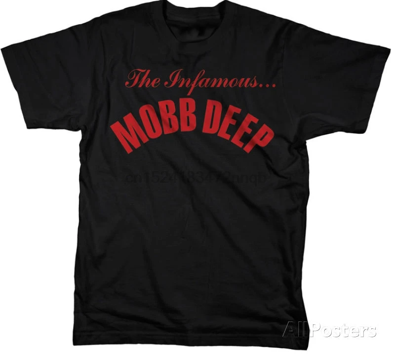 

Mobb Deep Infamous T-Shirt M Black T Shirt Discount 100 Cotton T Shirt For Men& Printed Men T-Shirt Clothes