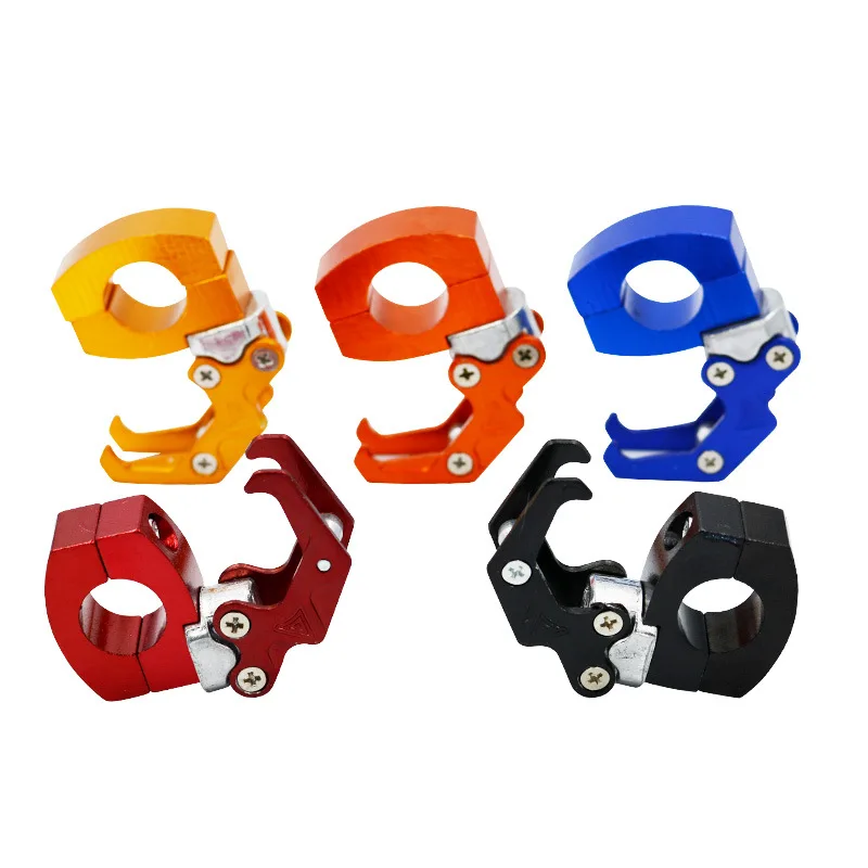 

1Pc 7/8'' 22MM Aluminum Universal Motorcycle Bike bicycle Hook Luggage Bag Hanger Helmet Claw Hook Storage Bag Holder