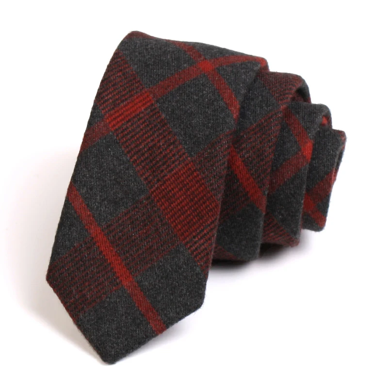 Brand New Mens di Stile Giapponese di Cotone Cravatta di Alta Qualità di Modo Formale Cravatte per Gli Uomini di Affari di Lavoro Cravatta Classica 6 CENTIMETRI plaid Cravatta