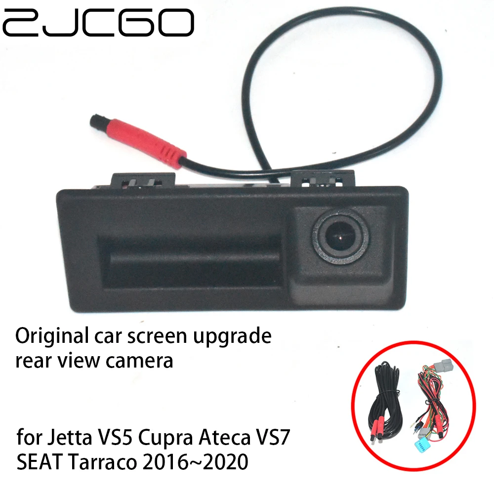 ZJCGO Car Rear View Reverse Back Up Parking Upgrade OEM Factory Camera for Jetta VS5 Cupra Ateca VS7 SEAT Tarraco 2016~2020