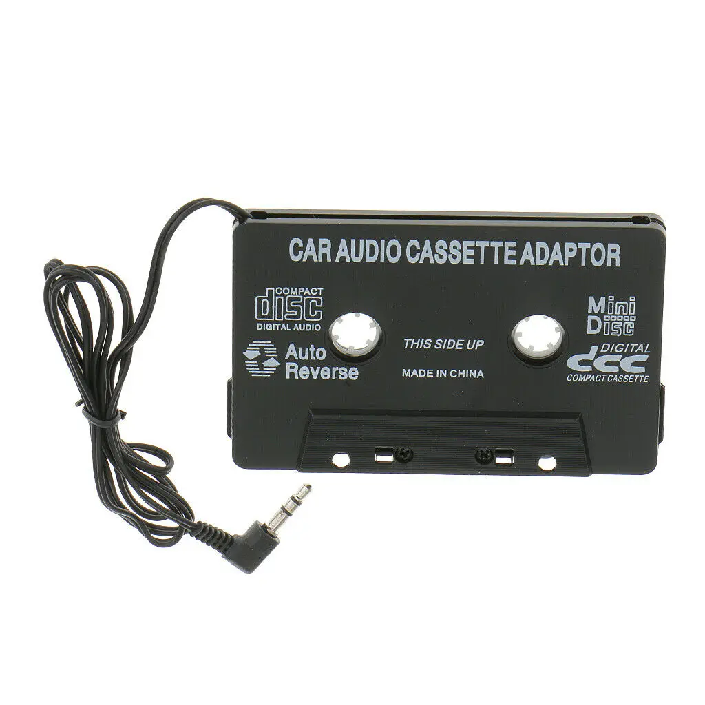 New Audio Tape In Car Cassette Adapter To Jack AUX For MP3 iPod iPhone Converter